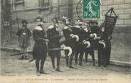 13 Bouch Du Rhone CPA FRANCE 13 " Aix en Provence, Le Corso, Balade de cinq anes sur cinq cannes" / CARNAVAL