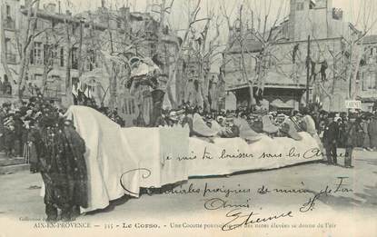 CPA FRANCE 13 " Aix en Provence, Le Corso, Une cocotte" / CARNAVAL