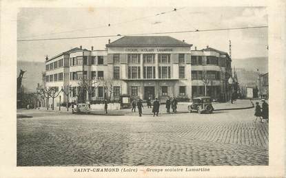 CPA FRANCE 42 "Saint Chamond, Groupe scolaire Lamartine"