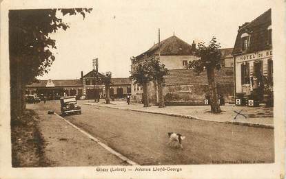 CPA FRANCE 45 "Gien, avenue Lloyd George"