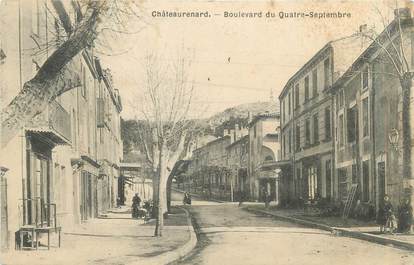 CPA FRANCE 13 " Chateaurenard, Boulevard du 4 Septembre"