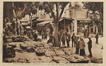 CPA FRANCE 13 " Chateaurenard, Le grand marché aux primeurs"