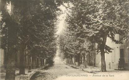 CPA FRANCE 13 "Chateaurenard, Avenue de la Gare"