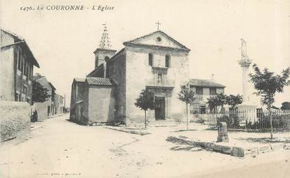 CPA FRANCE 13 "La Couronne, L'église"