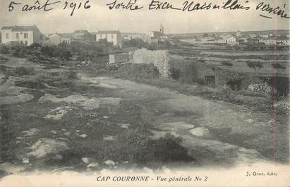 CPA FRANCE 13 "Cap Couronne, Vue générale n° 2"