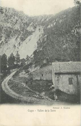 CPA FRANCE 13 "Cuges, Vallon de la Serre"