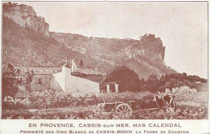 CPA FRANCE 13 "Cassis, Mas Calendal"