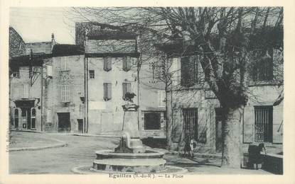 CPA FRANCE 13 "Eguilles, La place"