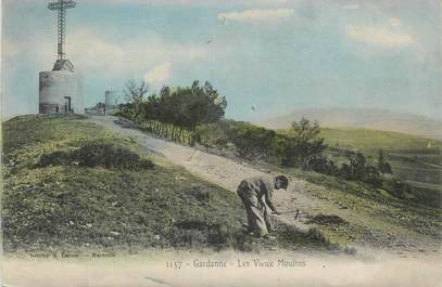 CPA FRANCE 13 " Gardanne, Les Vieux Moulins"