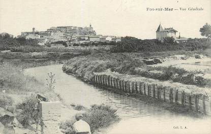 CPA FRANCE 13 " Fos sur Mer, Vue générale"