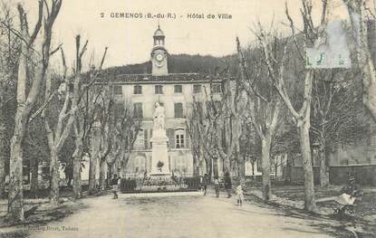 CPA FRANCE 13 " Géménos, Hôtel de Ville"