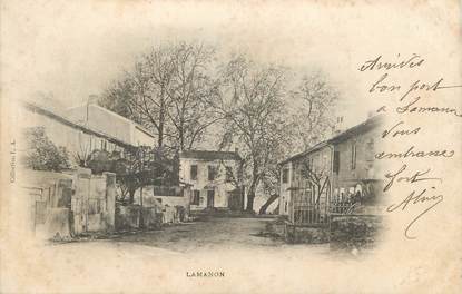 CPA FRANCE 13 " Lamanon"