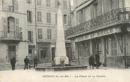 CPA FRANCE 13 " Istres, La Place de la Mairie"