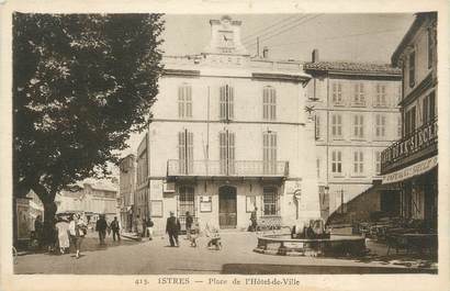 CPA FRANCE 13 " Istres, La Place de l'Hôtel de Ville"