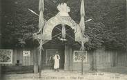 89 Yonne / CPA FRANCE 89 "Auxerre, exposition Nationale, village nègre"