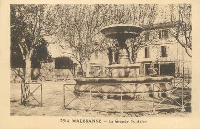 CPA FRANCE 13 " Maussanne, La Grande Fontaine"