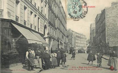 CPA FRANCE 75006 "Paris, Rue des Envierges"