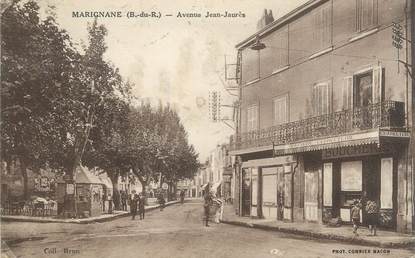 CPA FRANCE 13 " Marignane, Avenue Jean Jaurès"