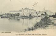 13 Bouch Du Rhone CPA FRANCE 13 " Martigues, Les Ecoles et le Canal Saint Sébastien"