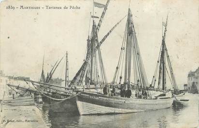 CPA FRANCE 13 " Martigues, Tartanes de pêche"