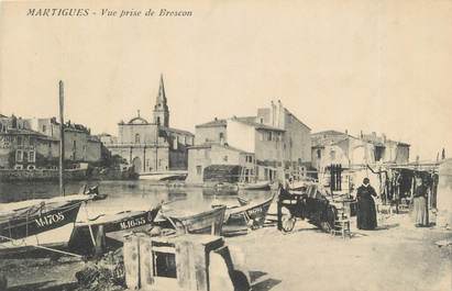 CPA FRANCE 13 " Martigues, Vue prise de Brescon"