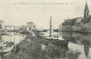 13 Bouch Du Rhone CPA FRANCE 13 " Martigues, Le Canal St Sébastien et le Canal du Roi"