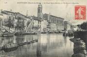 13 Bouch Du Rhone CPA FRANCE 13 " Martigues, Le Canal St Sébastien et l'Eglise de la Madeleine"