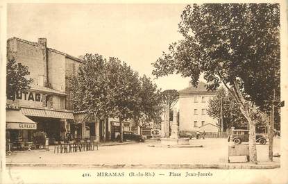 CPA FRANCE 13 " Miramas, Place Jean Jaurès"