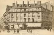 44 Loire Atlantique CPA FRANCE 44 "Nantes, La Place Graslin, Hôtel et Café de France"