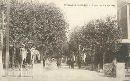 CPA FRANCE 13 " Miramas, Avenue de Salon"