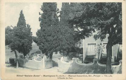 CPA FRANCE 13 " Martigues, Hôtel Ste Anne"