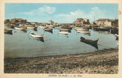 CPA FRANCE 13 " Carro , Le port"