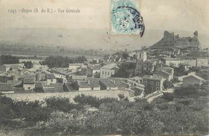 CPA FRANCE 13 " Orgon, Vue générale"