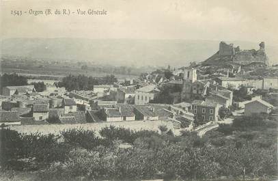 CPA FRANCE 13 " Orgon, Vue générale"