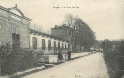 CPA FRANCE 13 " Orgon, Groupe scolaire"