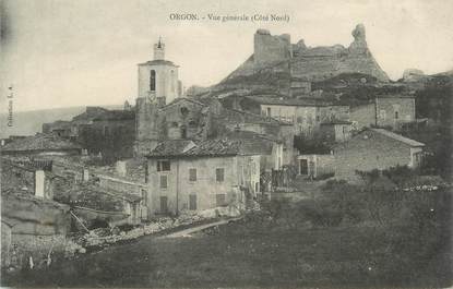 CPA FRANCE 13 " Orgon, Vue générale"