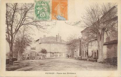 CPA FRANCE 13 " Peynier, Place des Ormeaux"