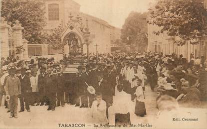 / CPA FRANCE FRANCE 13 "Tarascon, la procession de Saint Marthe"