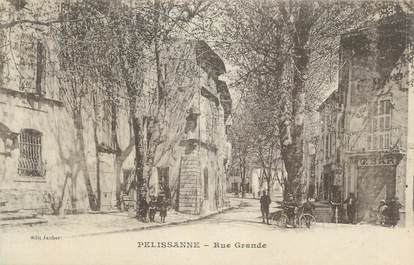 CPA FRANCE 13 " Pelissanne, Rue Grande"