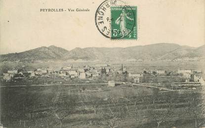 CPA FRANCE 13 " Peyrolles, Vue générale"