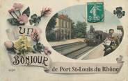13 Bouch Du Rhone CPA FRANCE 13 " Port St Louis du Rhône, La gare" / TRAIN