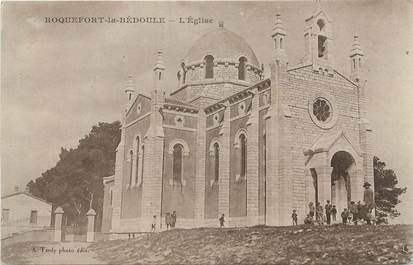 CPA FRANCE 13 " Roquefort la Bédoule, L'église"