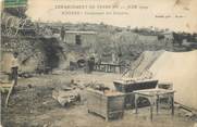 13 Bouch Du Rhone CPA FRANCE 13 " Rognes, Le campement des sinistrés après le tremblement de terre du 11 juin 1909"