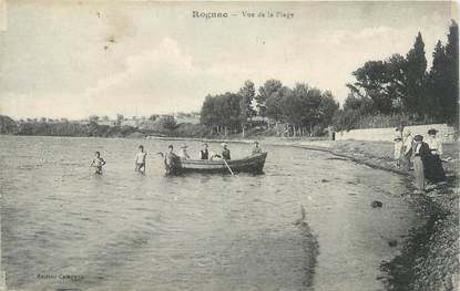 CPA FRANCE 13 " Rognac, Vue de la plage"