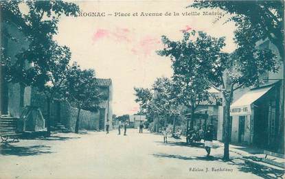 CPA FRANCE 13 " Rognac, Place et Avenue de la vieille Mairie"