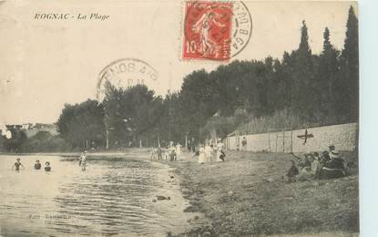 CPA FRANCE 13 " Rognac, La plage"