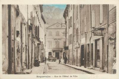 CPA FRANCE 13 "Roquevaire, Rue de l'Hôtel de Ville"