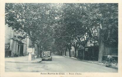CPA FRANCE 13 "St Martin de Crau, Route d'Arles"