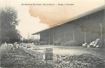 CPA FRANCE 13 "St Martin de Crau, Hangar à fourrages"