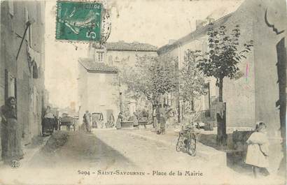 CPA FRANCE 13 "St Savournin, Place de la Mairie"